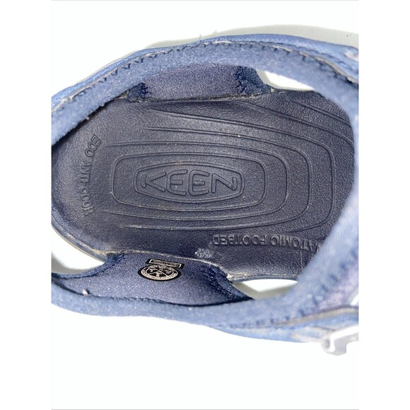Keen Men’s SOLR Sandals Navy Blue Size 9  Closed Toe Hiking Pre-owned - Picture 10 of 15